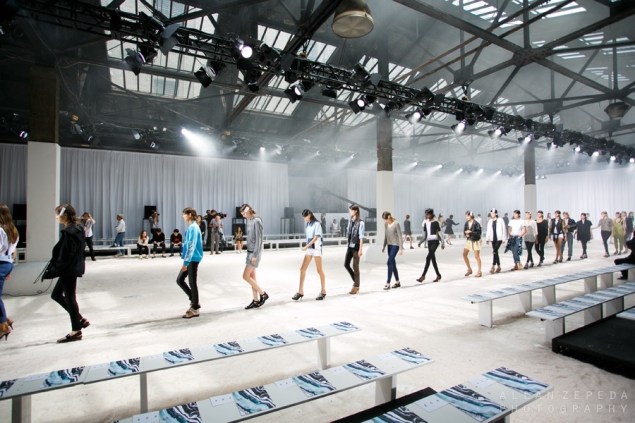 31. Phillip Lim shows at Skylight Moynihan Station — the same venue pictured at the top of this story. (Photo via Skylight Group)