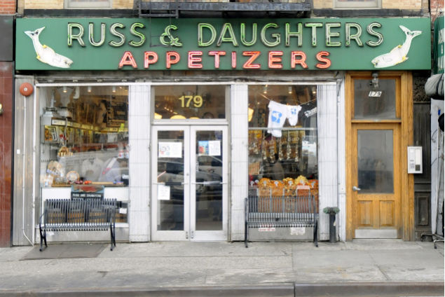 Russ & Daughters Storefront. (Photo courtesy The Jewish Museum)