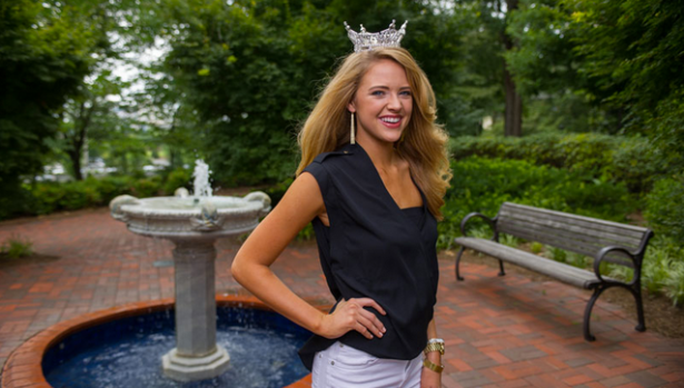 Maggie Bridges, a business administration major at Georgia Tech, is Georgia's contender for this years Miss America. (Photo via Georgia Tech)