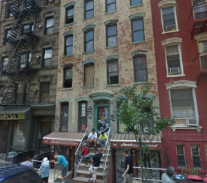 338 East 6th Street has been under renovation since May 2013. (Google Maps)