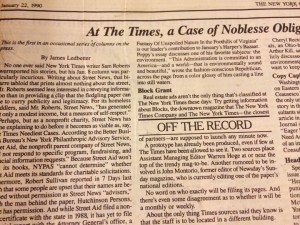 Off the Record