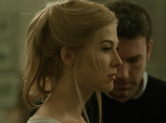 Rosamund Pike and Ben Affleck in David Fincher’s Gone Girl.