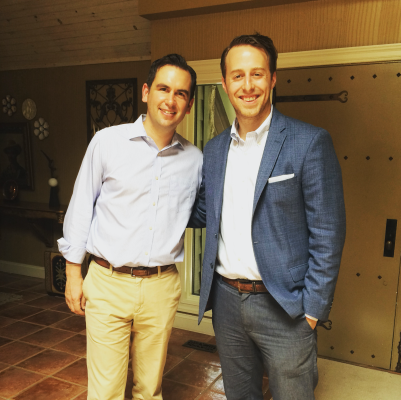 Jersey City Mayor Steve Fulop with former congressional candidate Alex Law met over the weekend. Law mounted a highly critical campaign against incumbent congressman Donald Norcross, political ally to Fulop's gubernatorial rival Steve Sweeney.
