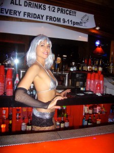 bikini bartenders Will Gehrys $3,000 Studios Strip Downtown of a Bikini Bar, or Save It?