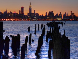 joiseyshowaa via filckr Dawn Over Commercial Manhattan?