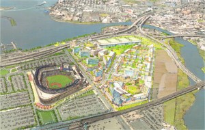 wp aerial ccnorth slide Related and the Wilpons Team Up for Willets Point Pitch