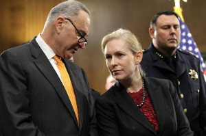 NY Area Lawmakers Call On Super Committee To Include Funding For Upgrade Of Emergency Services Communications Network gilischumer1 EXCLUSIVE: Senator Schumer Relocating to Same Building as Gillibrand