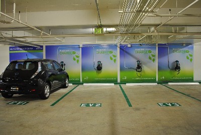 ev station Brookfields Parking Czar Talks Garages