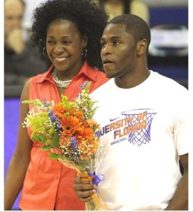 senior day march 4th Florida Gator Erving Walker, Pride of CBRE 