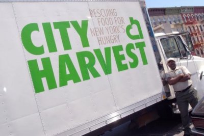 uw 7 City Harvest Signs at 6 East 32nd Street