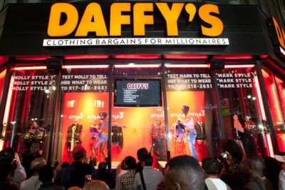 daffys fno window display 2010 An Investor is Daffy for Daffy: Bargain Bin Retailer Saved By Aurora