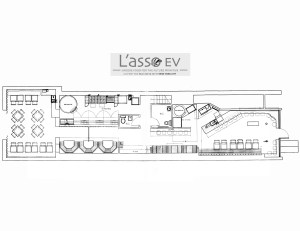floorplan Check Out Pizzeria Lasso EVs Furniture Plan on First Avenue