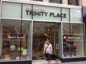 %name Trinity Place Department Store Opens Flagship Store