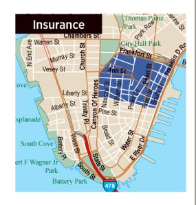 insurance These Days, Tenants Housed in Insurance Submarket Anything But