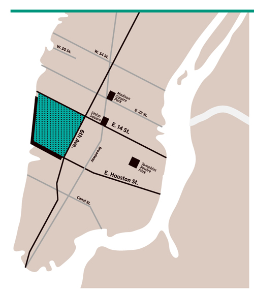 map 5 Trinity Real Estate, Hudson Square, Targeting Fashion Industry Tenants