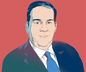 Patrick Breslin, executive vice president with Studley (illustration: Joao Maio Pinto)