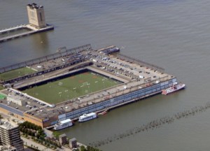 Hudson River Park's Pier 40, pre-Sandy (HRP Trust)