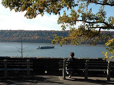 A view from Inwood's Fort Tryon Park