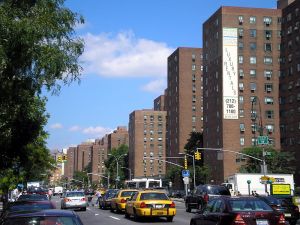 Stuy Town as seen from First Avenue 