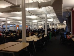 AppNexus's existing office on the fifth floor of 28-40 West 23rd Street. 