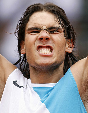 Tennis star Rafael Nadal (Credit: theTelegraph)