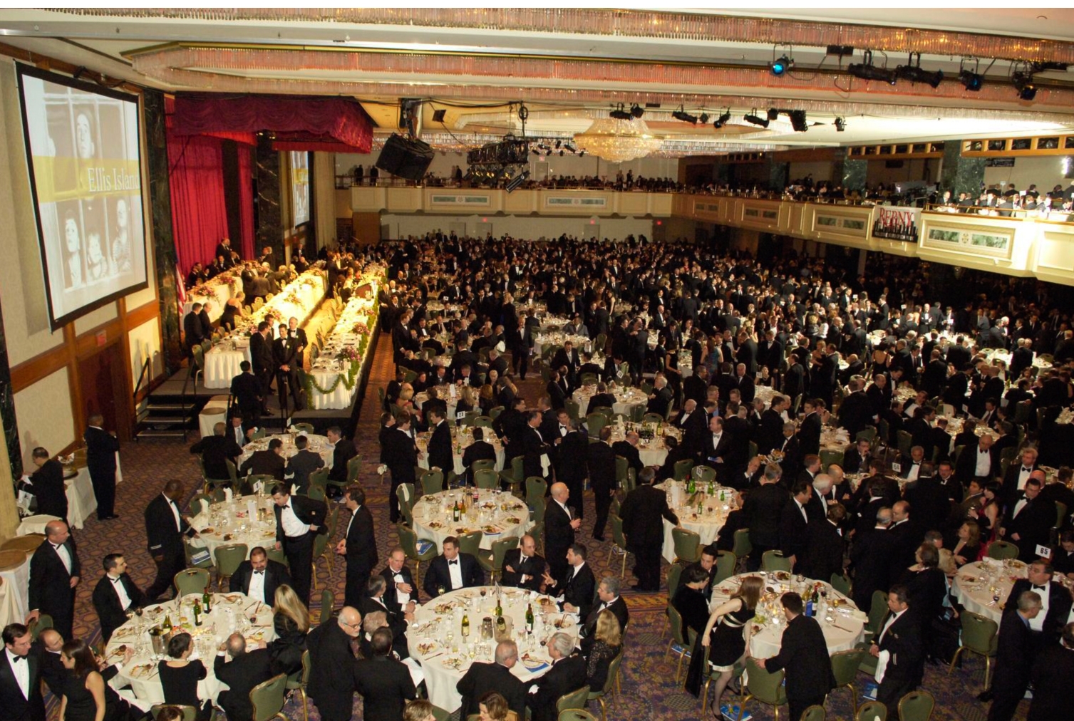 An image from the annual REBNY GALA