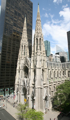 A new amendment allows St. Patrick's Cathedral and other landmarks to sell unused air rights     