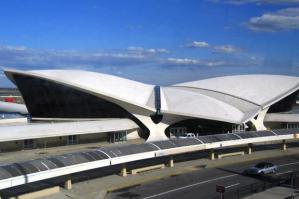 JFK's Terminal 5, formerly the TWA terminal. 