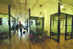 A WeWork office interior