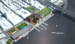 52906606e8e44efc1f00028a hao makes counter proposal to save sugar factory and stop luxury apartments in brooklyn s waterfront rendering overall 530x313 Architecture Firm Imagines an Arts Anchored Domino Sugar Site