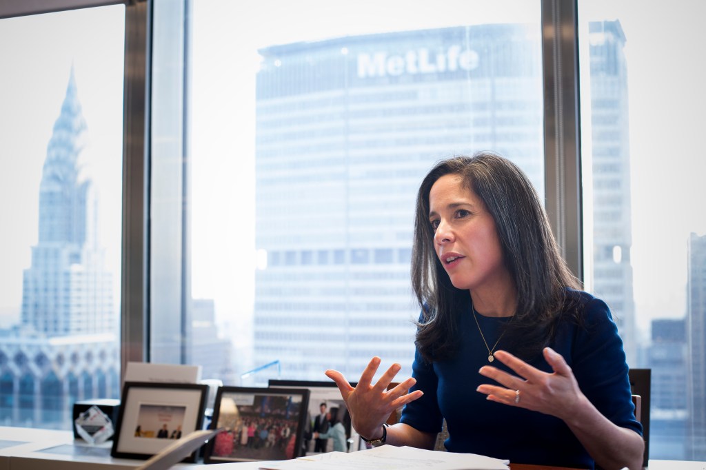 Priscilla Almodovar, Head of Community Development Banking at J.P. Morgan Chase (Photo by Michael Nagle)