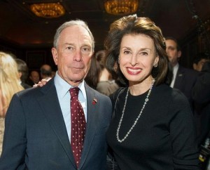Michael Bloomberg and Mary Ann Tighe at the 2012 REBNY Foundation cocktail party. Photo: Steve Friedman