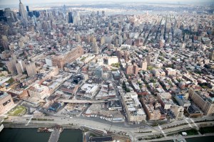 Aerial view of the Meatpacking BID (photo courtesy of Friends of the High Line. Photo by Alex S. MacLean/Landslides Aerial Photography)