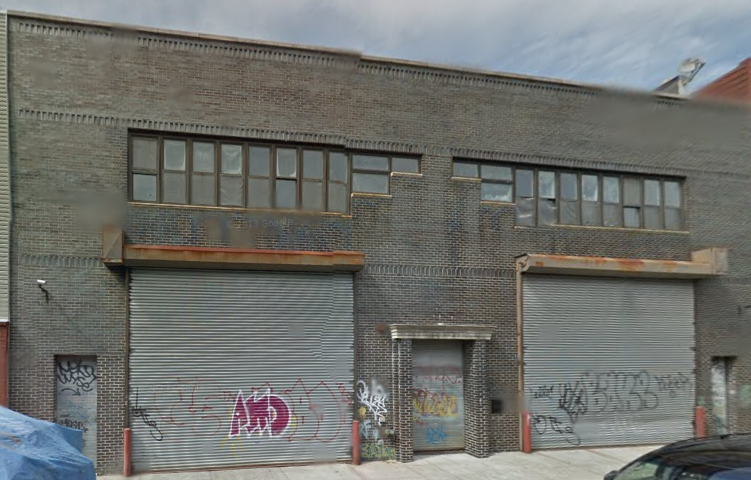 A one-story industrial building currently occupies 137 Frost Street. (Credit: Google) 
