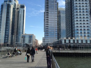 Williamsburg's still-evolving waterfront. (Credit: Mark Stinson)