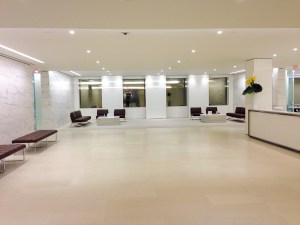 15th floor reception area