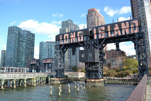 Owner-occupiers in neighborhoods like Long Island City, Queens (pictured) and Williamsburg, Brooklyn are incentivized to move out. 