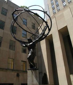 Atlas Statue at Rockefeller Center