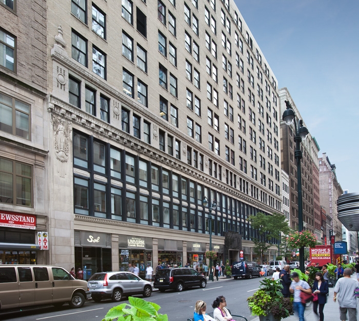 The Fashion Accessories Center at 10 West 33rd Street. 