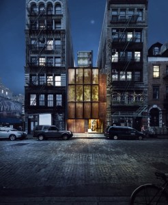 Rendering of 22 Bond Street. 