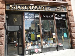 Shakespeare & Company at 716 Broadway.