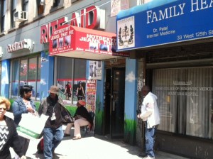 Retail on East 125th Street in Harlem Emerges from the West Sides Shadow Moving east, mom-and-pops like the aptly named Hot Sexy Fit: Jeans That Fit rub alongside national brands. (Photo: Al Barbarino)