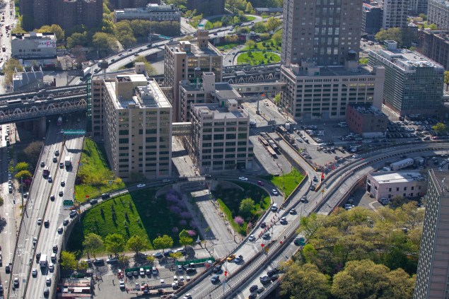 Bird’s-eye view of the former Watchtower buildings. (Anthony Crisafulli)