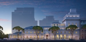 Elevation of The Frick Collection plan from 70th  Street. (Neoscape)