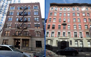 110 West 111th Street and 247 West 113th Street, from left.