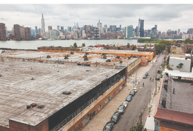 Greenpoint along the East River. (Michael Nagle)