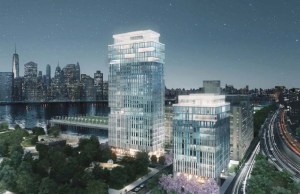 Proposed design for the Pier 6 towers 