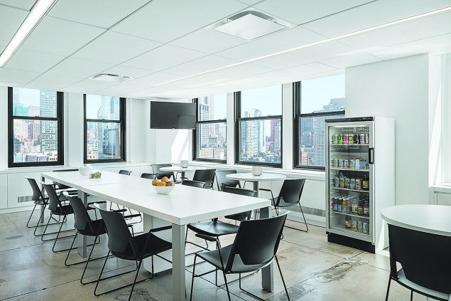 FreeWheel Media office space at 275 Seventh Avenue.