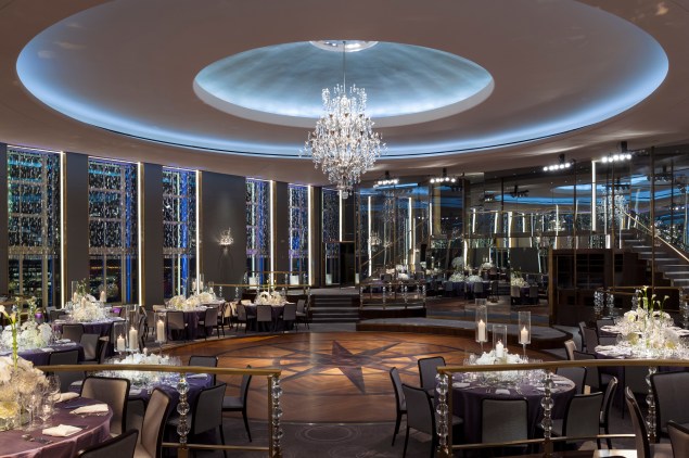 The new Rainbow Room at 30 Rockefeller Plaza. (Bart Barlow) 