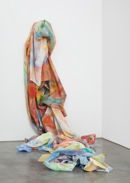 Sam Gilliam, Wall Cascade, 1990-2011.